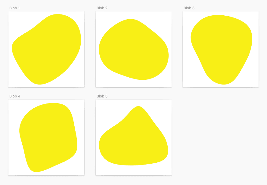 blob shapes